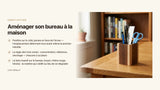 Aménager son bureau à la maison : disposition, lumière et matériaux naturels