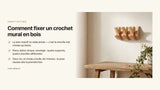 Comment fixer un crochet mural en bois : étapes, chevilles et astuces pro
