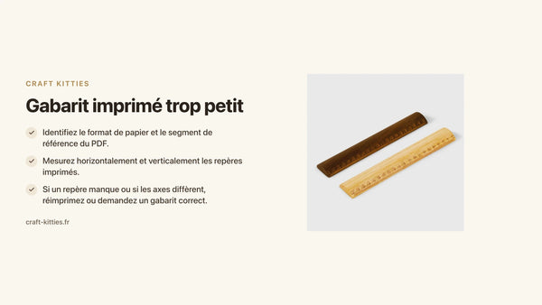 Gabarit imprimé trop petit : vérifier l’échelle avant de mesurer un accessoire — Craft Kitties