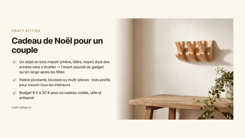 Cadeau de Noël pour un couple : les objets maison qui font l'unanimité — Craft Kitties
