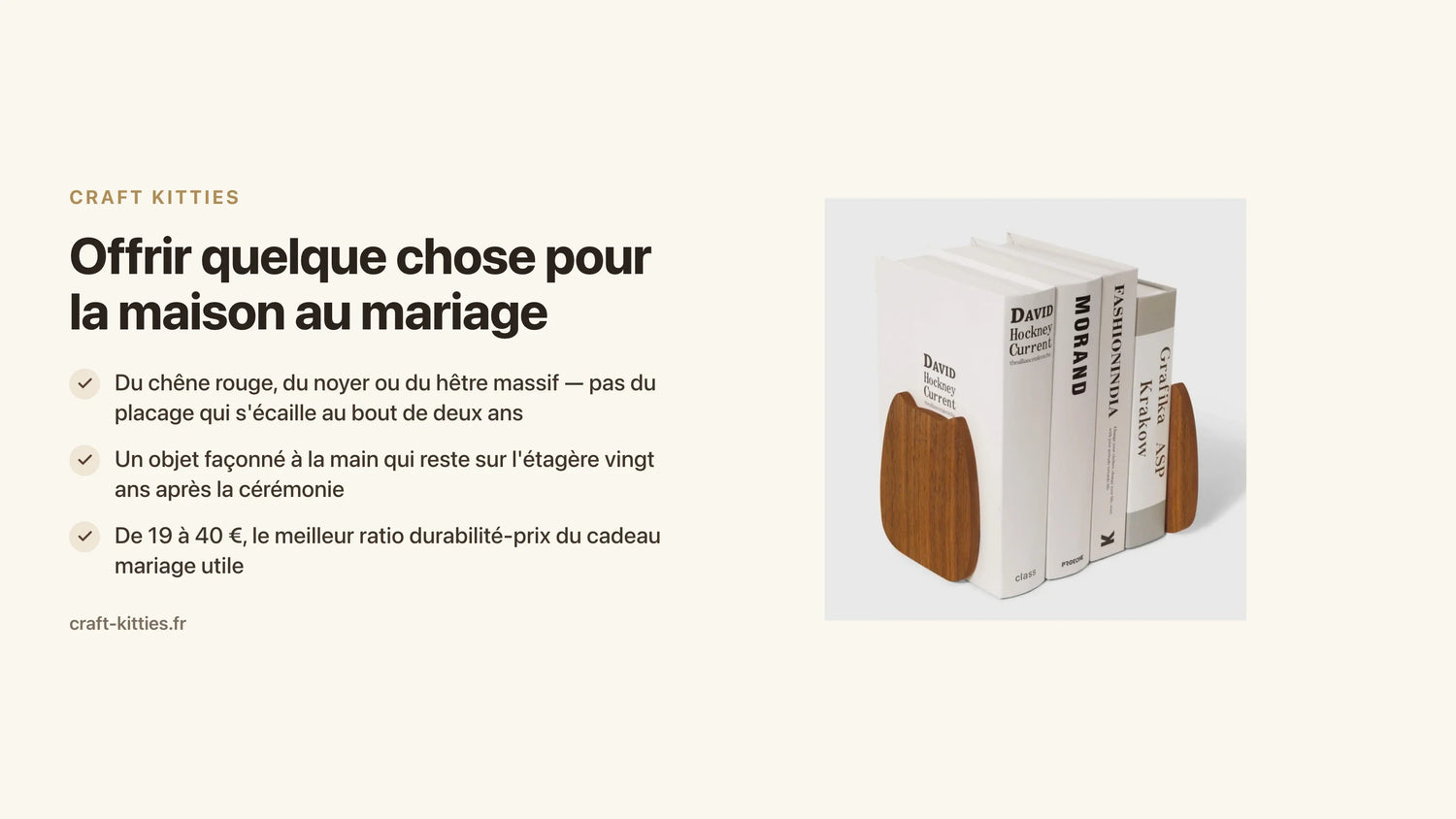 Offrir quelque chose pour la maison au mariage : les cadeaux qui traversent les années — Craft Kitties