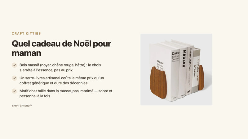 Quel cadeau de Noël pour maman ? 20 objets en bois qui font réellement plaisir — Craft Kitties