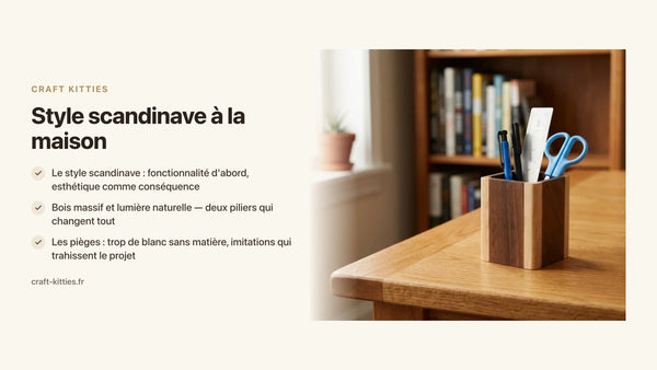 Style scandinave à la maison : principes, matériaux et pièges à éviter — Craft Kitties