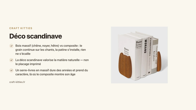 Déco scandinave : bois naturel vs matériaux composites — authentique ou copie ? — Craft Kitties