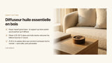 Diffuseur huile essentielle en bois : idée cadeau déco qui fait mouche