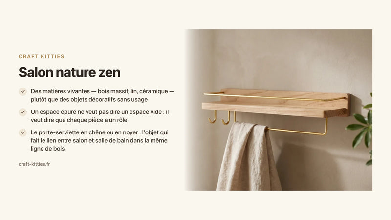 Salon nature zen : transformer son séjour en espace de ressourcement au quotidien — Craft Kitties