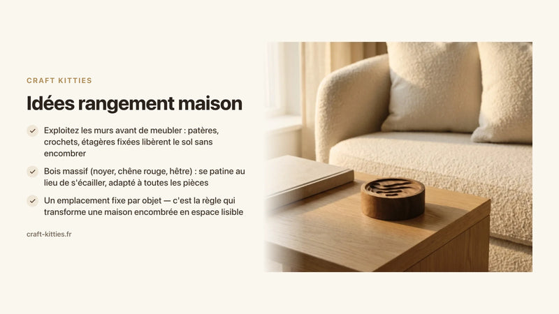 Idées rangement maison : 20 solutions malines pour chaque pièce de la maison — Craft Kitties