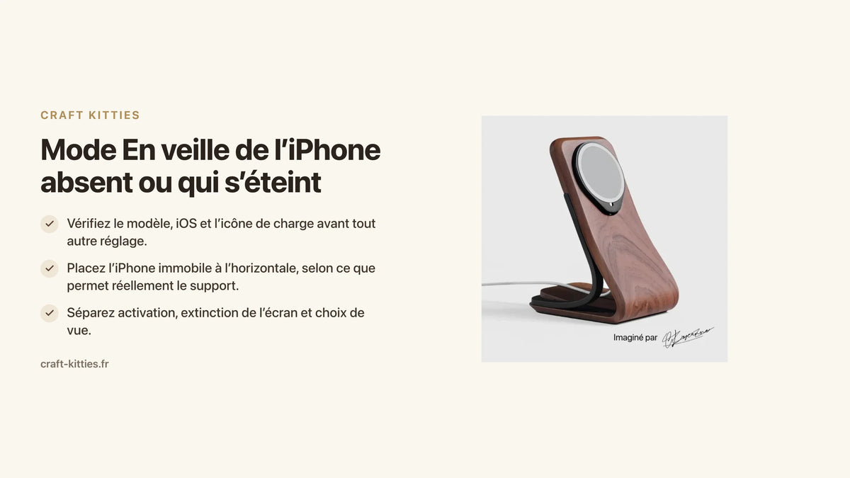 Mode En veille de l’iPhone absent ou qui s’éteint : isoler le bon problème — Craft Kitties