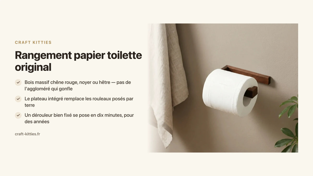 Rangement papier toilette original : 10 façons élégantes de le dissimuler — Craft Kitties