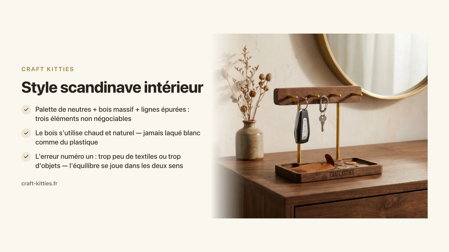 Style scandinave intérieur : les bases, les erreurs à éviter et le rôle clé du bois — Craft Kitties