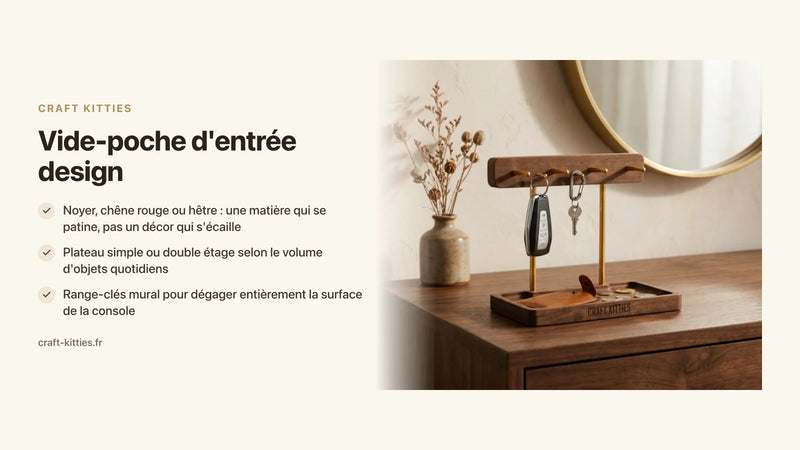Vide-poche d'entrée design : les critères pour bien choisir en 2025 — Craft Kitties