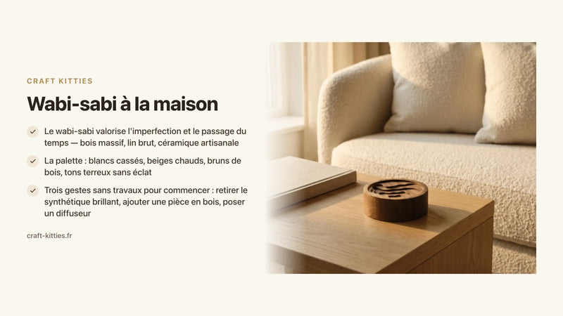 Wabi-sabi à la maison : matières, couleurs et objets pour adopter cette philosophie — Craft Kitties