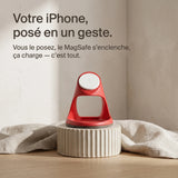 Chargeur sans fil Vaisseau Rouge — station de charge design