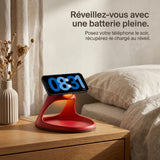 Chargeur sans fil Vaisseau Rouge — station de charge design