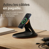 Chargeur sans fil Vaisseau Rouge — station de charge design