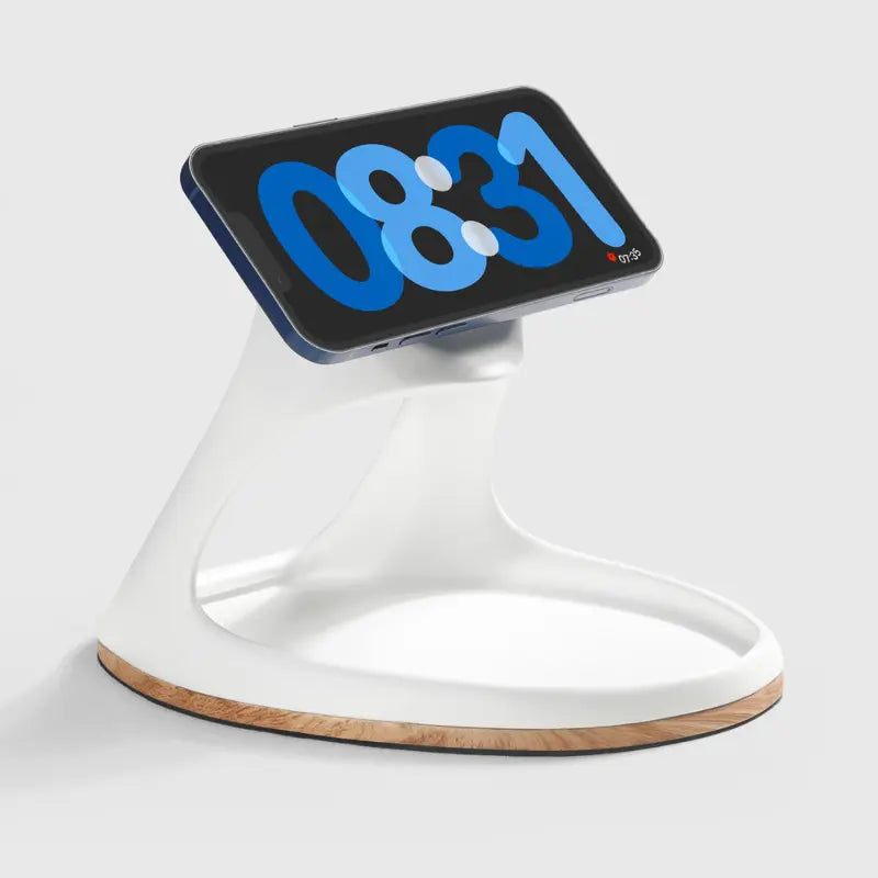 Chargeur sans fil design vase – Noir