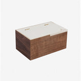 Boîte à masques jetables en bois — rangement décoratif