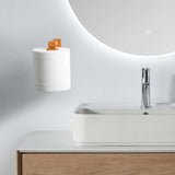 Porte-papier toilette miniature en bois massif — MINIMES