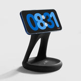 Chargeur sans fil Ébène — station de charge aspect ébène