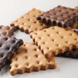 Sous-verres en bois de noyer — Forme biscuit (lot de 3)