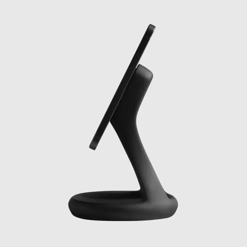 Chargeur sans fil Ébène — station de charge aspect ébène