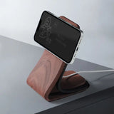 Support MagSafe ClassicStand bois gravure personnalisée