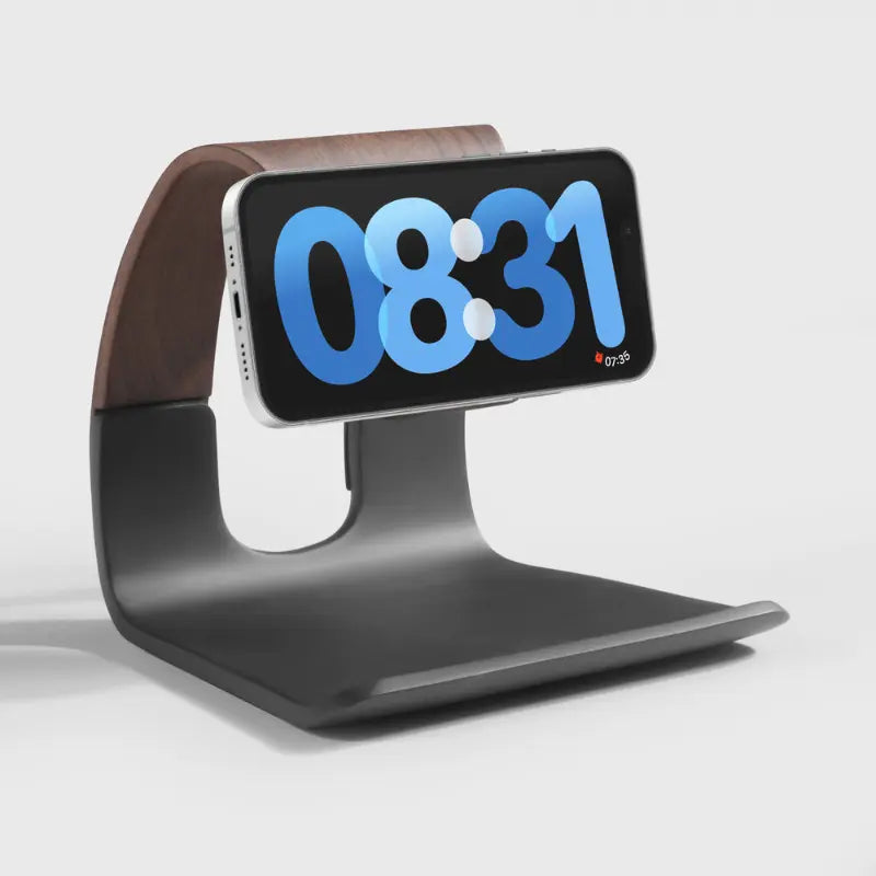 Chargeur MagSafe Cascade 2025 — édition aspect bois