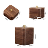 Boîte de rangement bois à trois niveaux — déco bureau