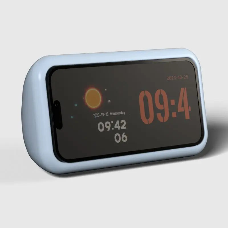 Support MagSafe Horloge Rétro – Chargeur 15W inclus