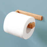 Porte-papier toilette miniature en bois massif — MINIMES