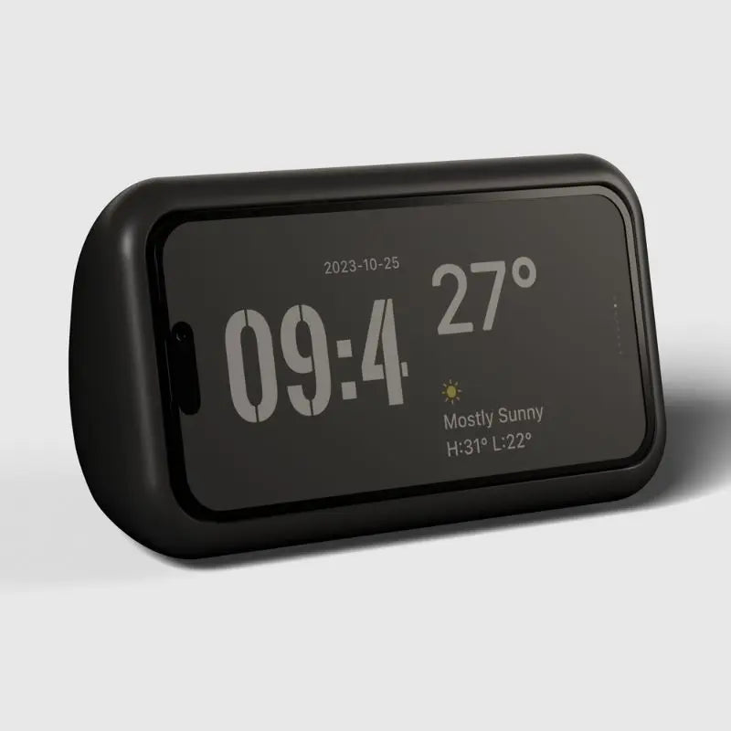 Support MagSafe Horloge Rétro – Chargeur 15W inclus