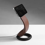 Support MagSafe Cobra aspect bois bureau iPhone
