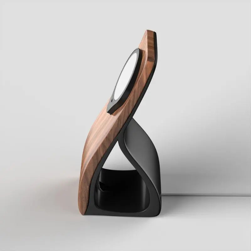 Support MagSafe Woodface aspect bois recharge iPhone