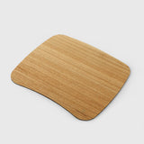 Tapis de souris en bois véritable — Frêne & Noyer rectangulaire