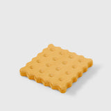 Dessous de verre hêtre massif forme cookie — set de 3
