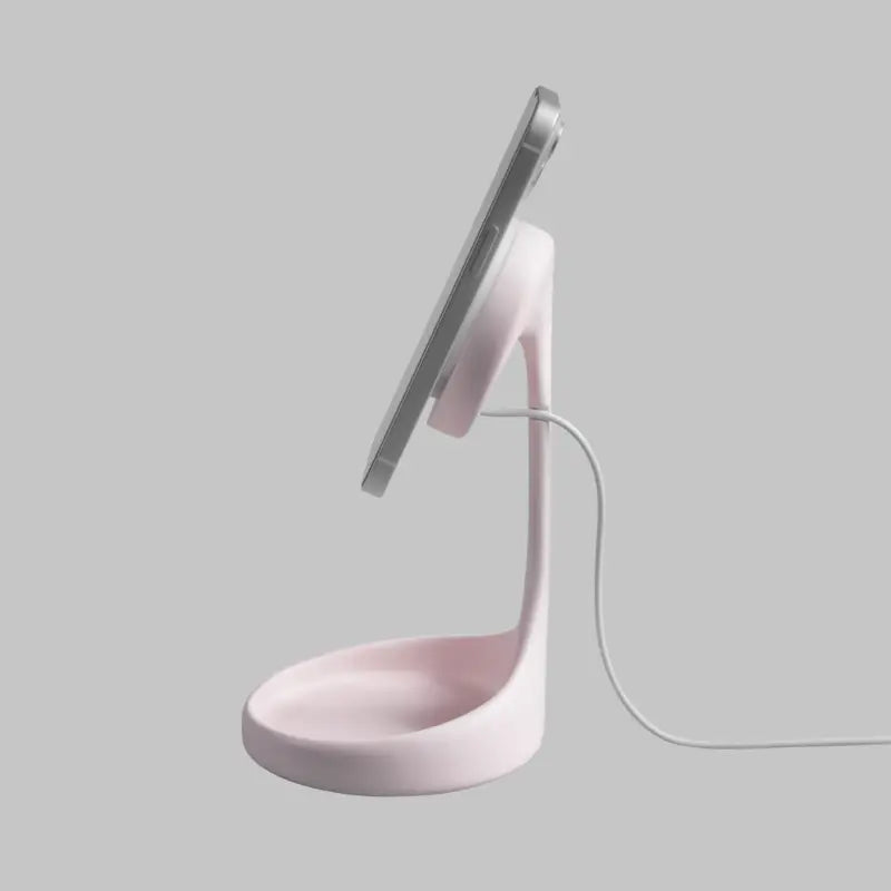 Chargeur sans fil 3 en 1 Roseau — station aspect bois