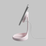 Chargeur sans fil 3 en 1 Roseau — station aspect bois