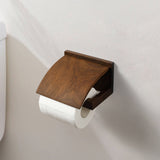 Porte-papier toilette classique en chêne rouge