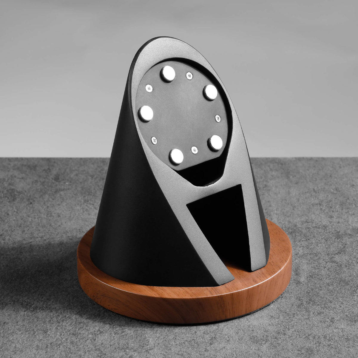 Support MagSafe Lighthouse aspect bois phare déco