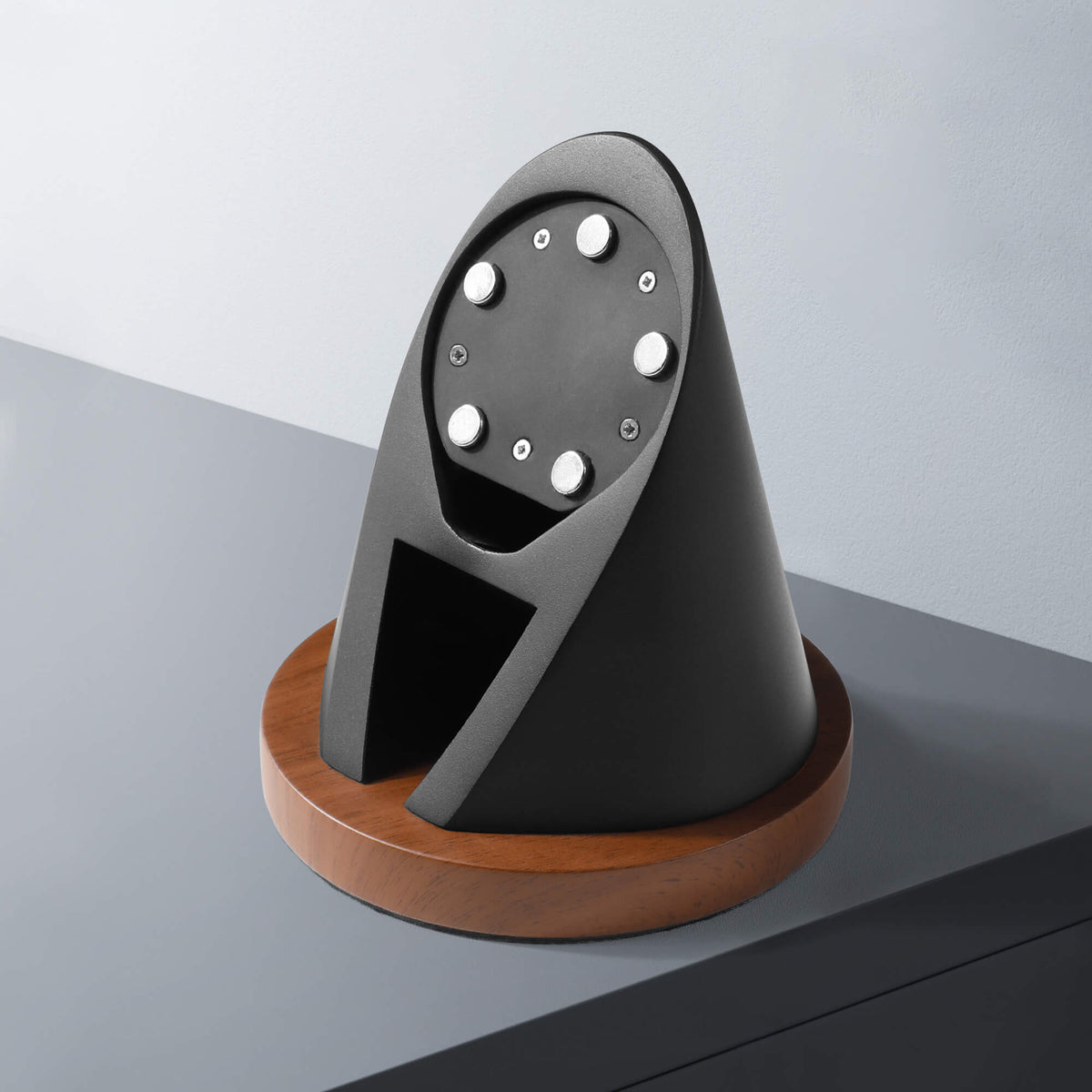Support MagSafe Lighthouse aspect bois phare déco
