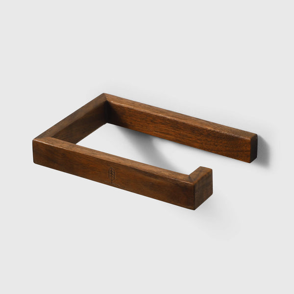 Porte-papier toilette bois rustique style ferme