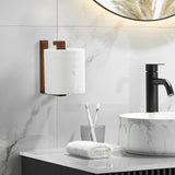 Porte-papier toilette bois rustique style ferme
