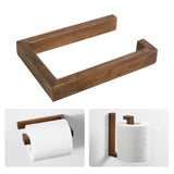 Porte-papier toilette bois rustique style ferme