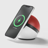 Chargeur MagSafe PowerBall sphérique aspect bois
