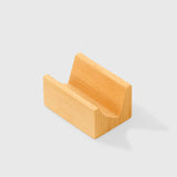Porte-carte en bois chêne rouge — artisanal, déco bureau