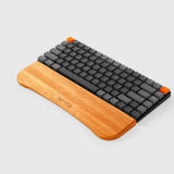 Repose-poignet clavier en bois de rose — Poli main