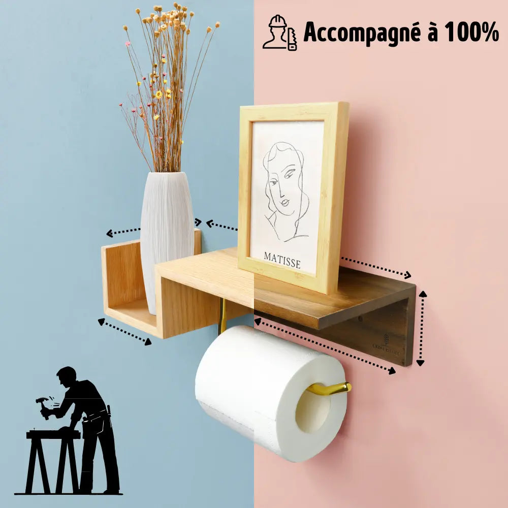 Chailluze sur-mesure — Objet bois massif personnalisé bureau