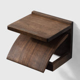 Porte-papier toilette classique en chêne rouge