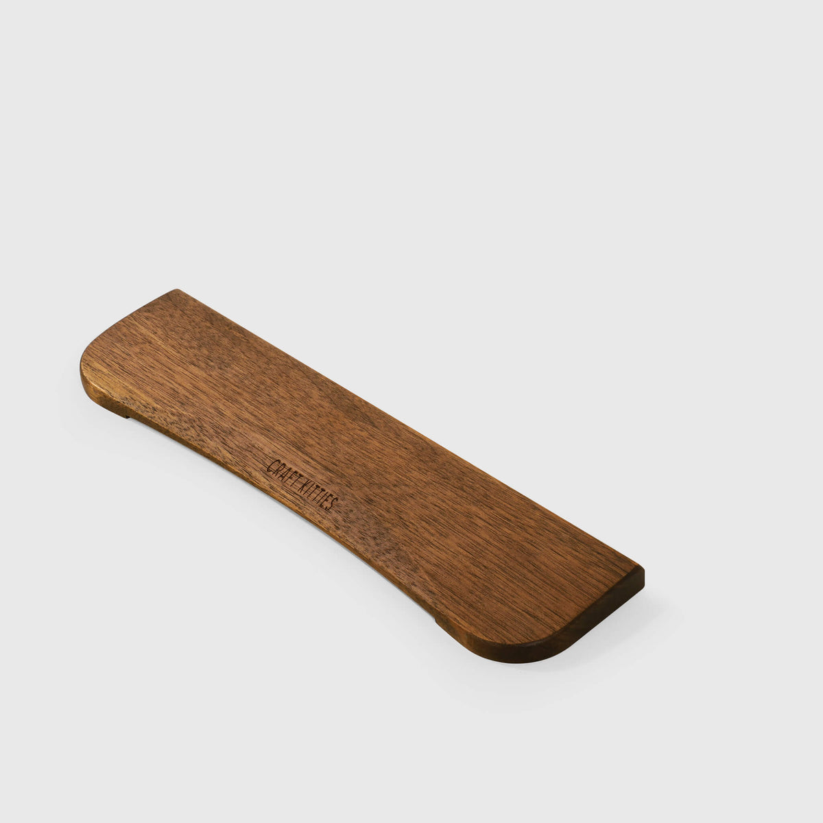 Repose-poignet clavier en bois de noyer — Poli main
