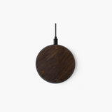 Chargeur induction en bois noyer — Qi 10W/7,5W/5W
